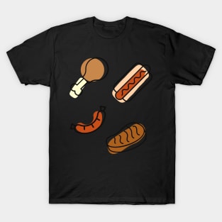 Meat Sticker 4 Pack T-Shirt